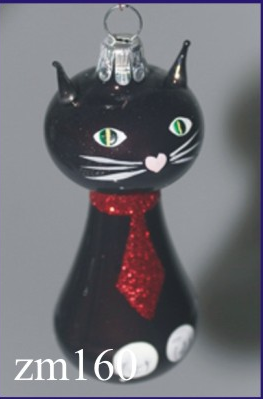 Figurka kočka černá